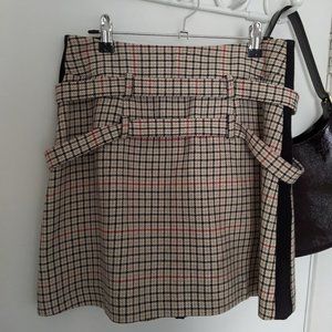 New Maje Houndstooth mini skirt